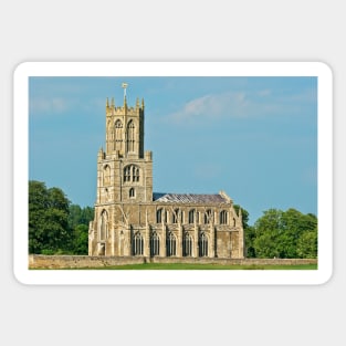 Fotheringhay Church, Northamptonshire Sticker